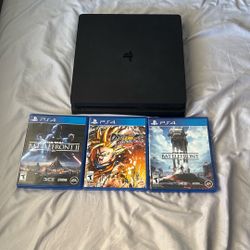 PS4 With Games 