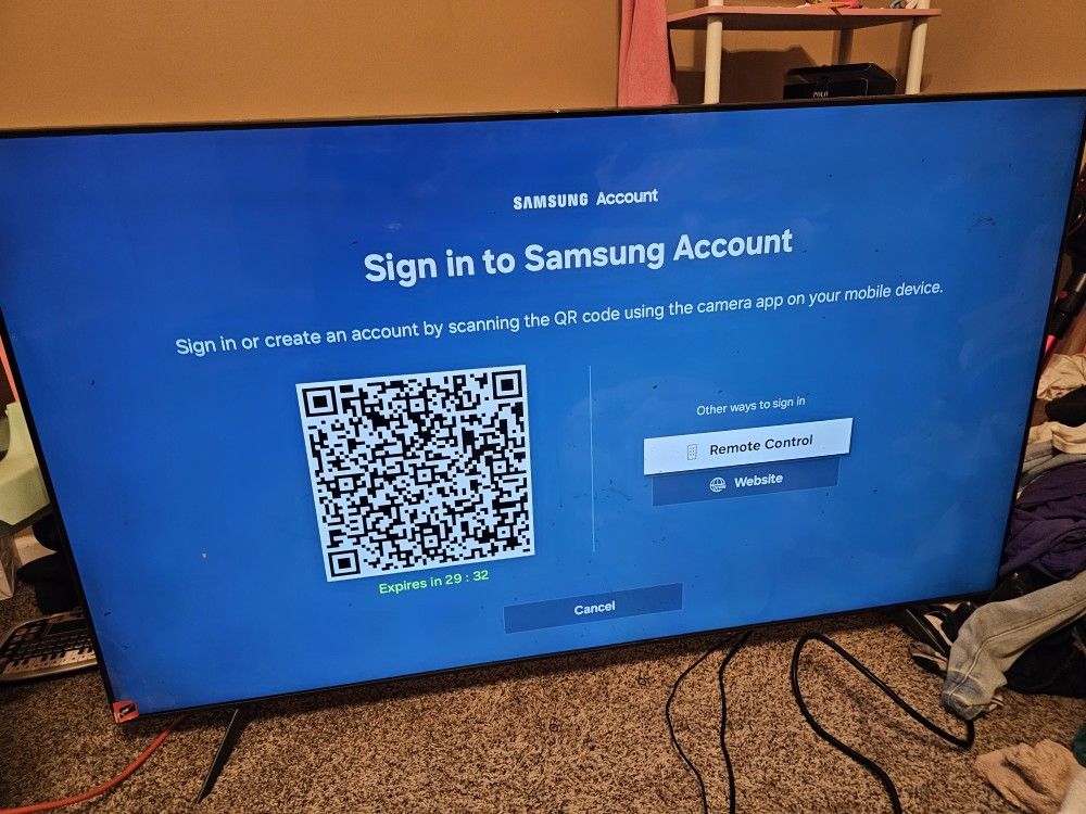 65in Samsung Tv