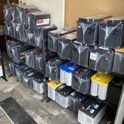Car batteries