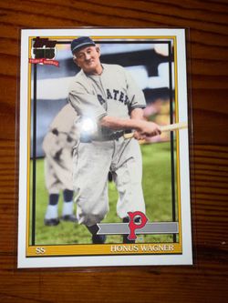 2026 Topps Series 2  - 1991 Topps Baseball Honus Wagner #91B2-37 Pittsburgh