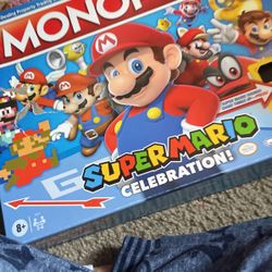 Super Mario Celebration Monopoly Board Game