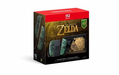 Nintendo Switch 2 Legend of Zelda 40th Anniversary Edition pre order