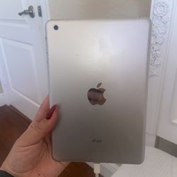 iPad Mini / White And Sliver 