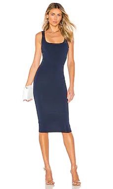 Carlina Square Neck Dress superdown