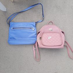 Purse And Mini-backpack