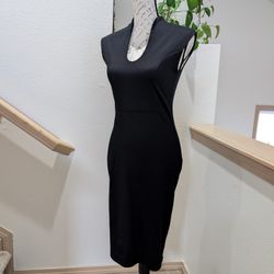 NWT Rolla Coster Bodycon Sheath Dress - Black, L
