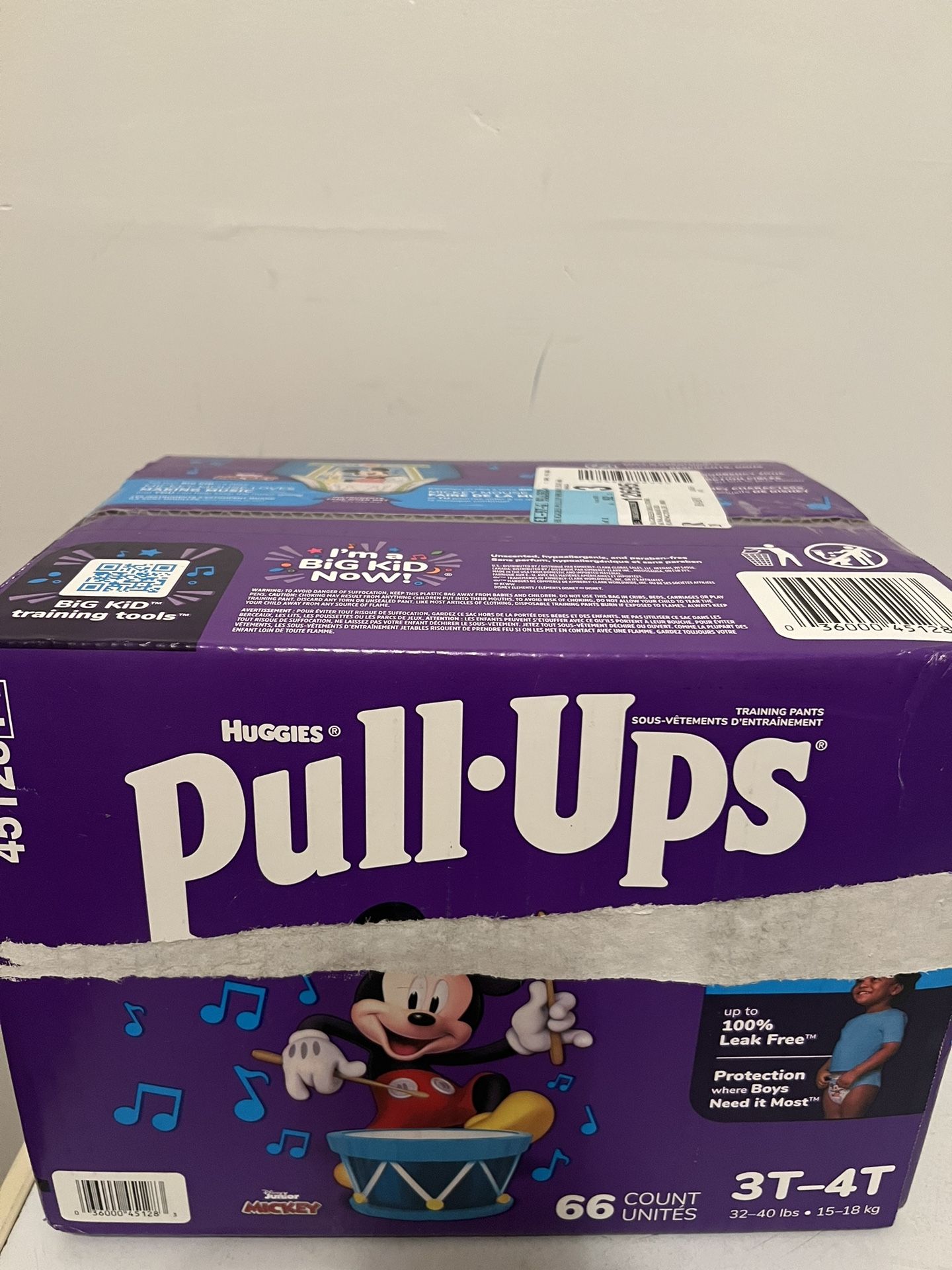 Huggies Pull Up 66 Count $25