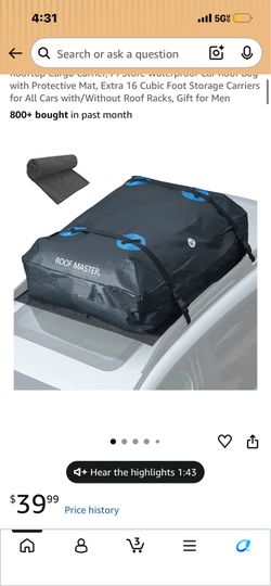 Cargo carrier ( new ) Rapid sale price !