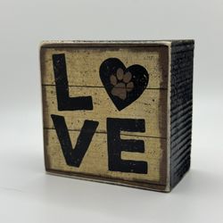 Sign - LOVE 🐾 (small)