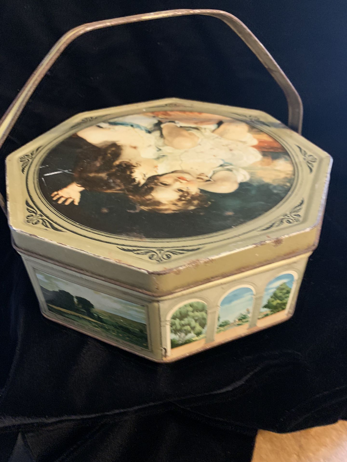 The Calmady Children Vintage Tin with Metal Handle