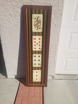 LARGE Playing Cards Picture