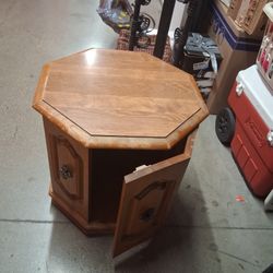 Octogon End Table