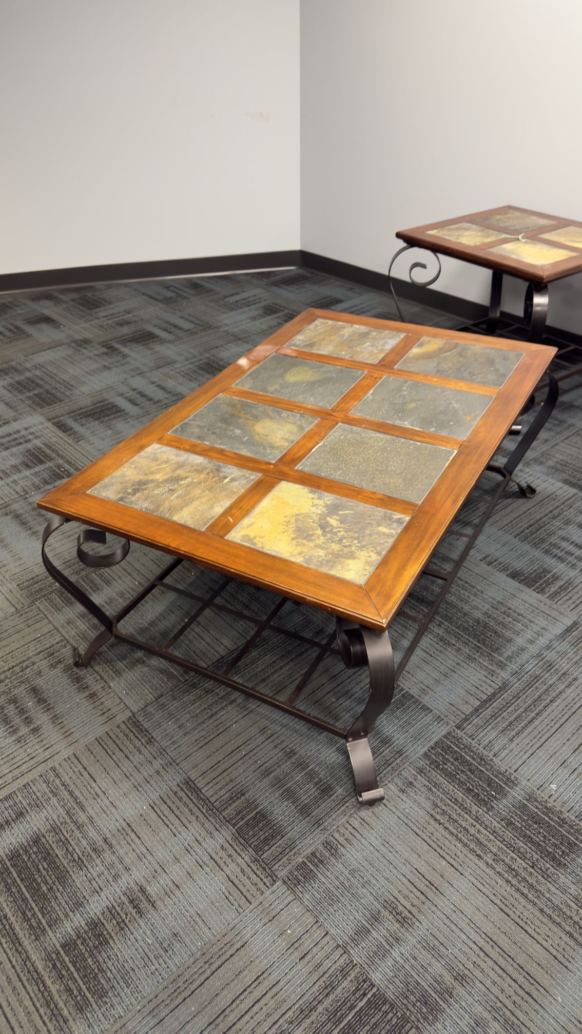 Coffee and matching end tables
