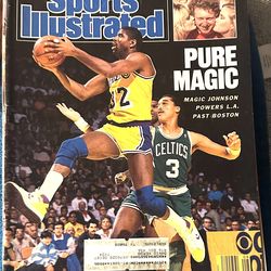 Sports Illustrated February 23, 1987 Pure Magic