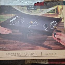 Magnetic Foosball Mini Table Game New