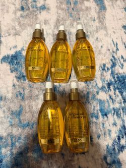 OGX Renewing + Argan Hair Oil of Morocco Weightless Healing Dry Spray for Split Ends, 4 fl oz