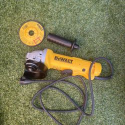 DEWALT 11 Amp Corded 4.5 in. Small Angle Grinder