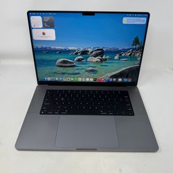 2021 Apple MacBook Pro 16" M1 Max 24C GPU 3.2GHz 32GB RAM 1TB SSD A2485