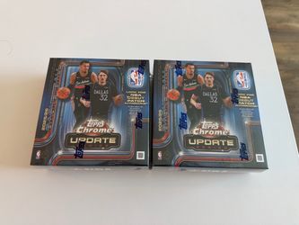 2025/26 Topps Chrome Update Basketball Mega Box