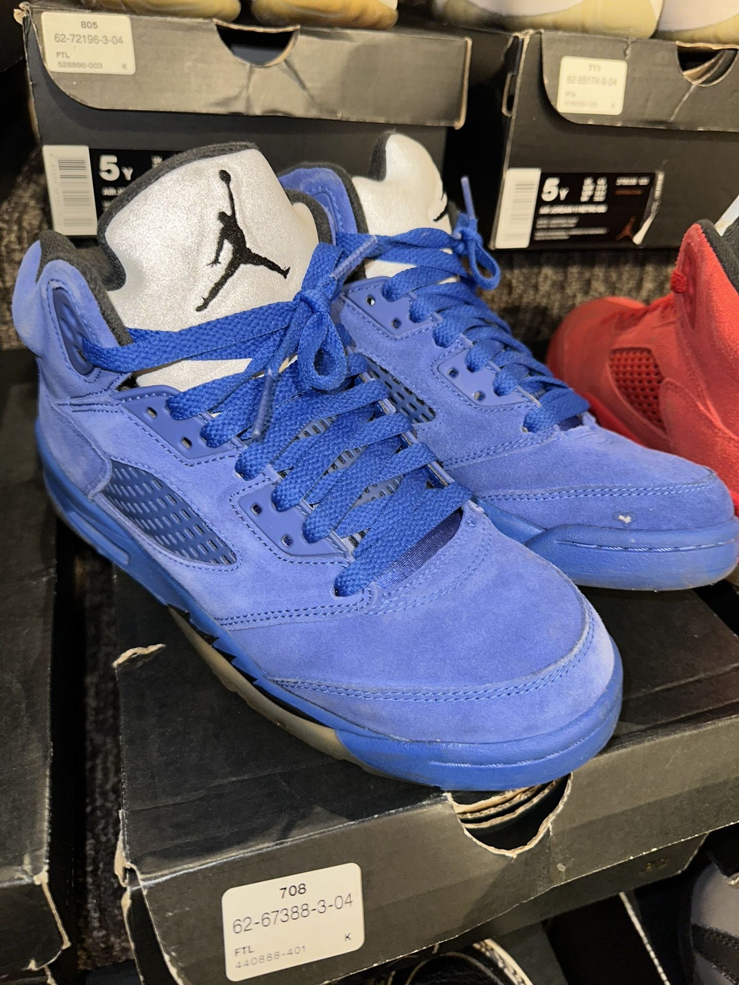 AIR JORDAN RETRO 5 Royal Blue