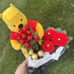 Arreglos de Flores de Crocheters 