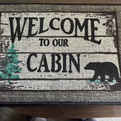Cabin Door Mat New 