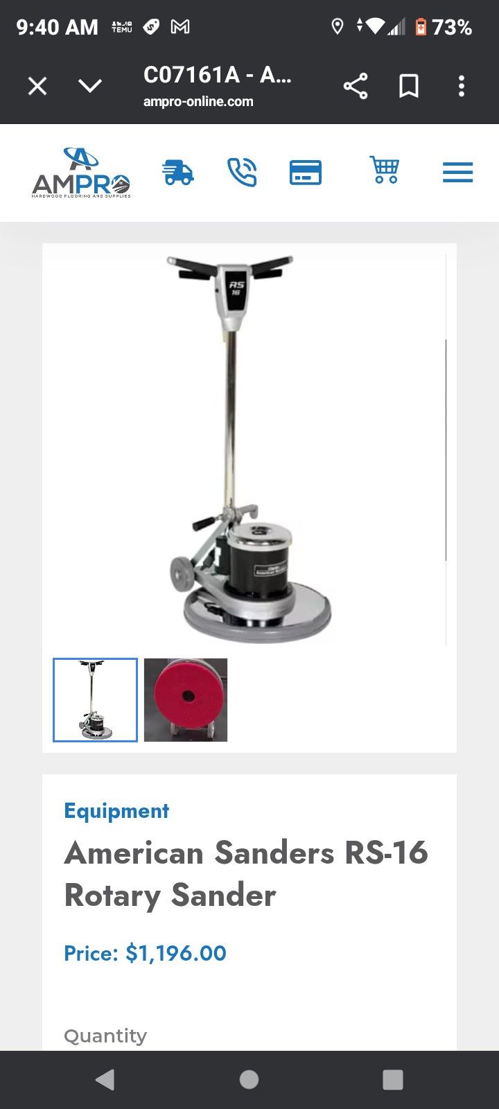 Floor Polisher, Buffer, Sander ,Scrubber