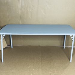 new Other Garvee Kids Grey Folding Table, 47 1/2" x 20 1/4" x 20 1/4"
