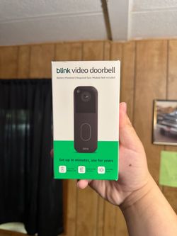 Blink video doorbell camera - New
