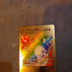 Gold Plated Pokemon Cards