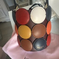 Kate Spade Multi color round bag