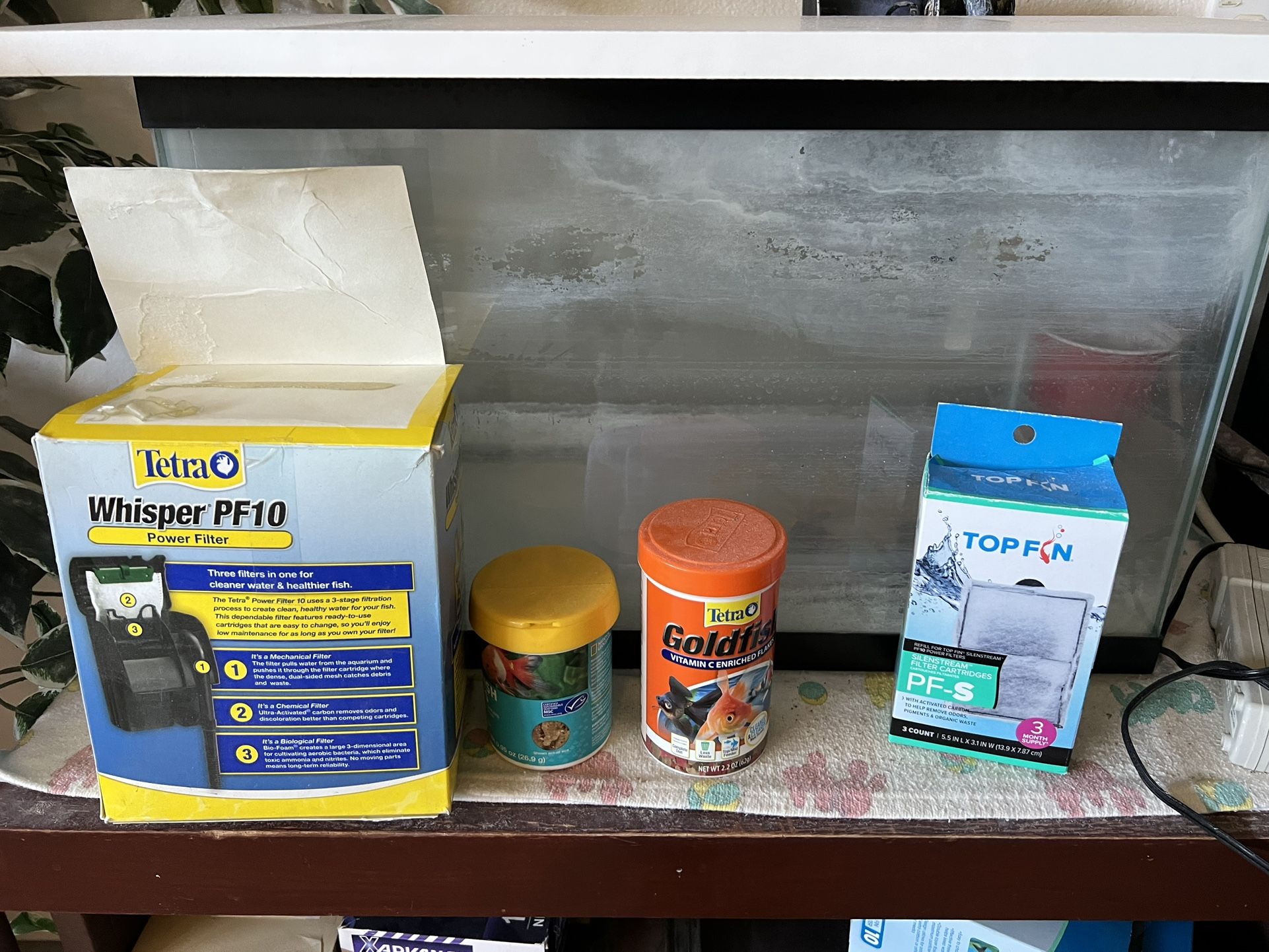 10-gallon Aquarium Tank Fish Food Filter