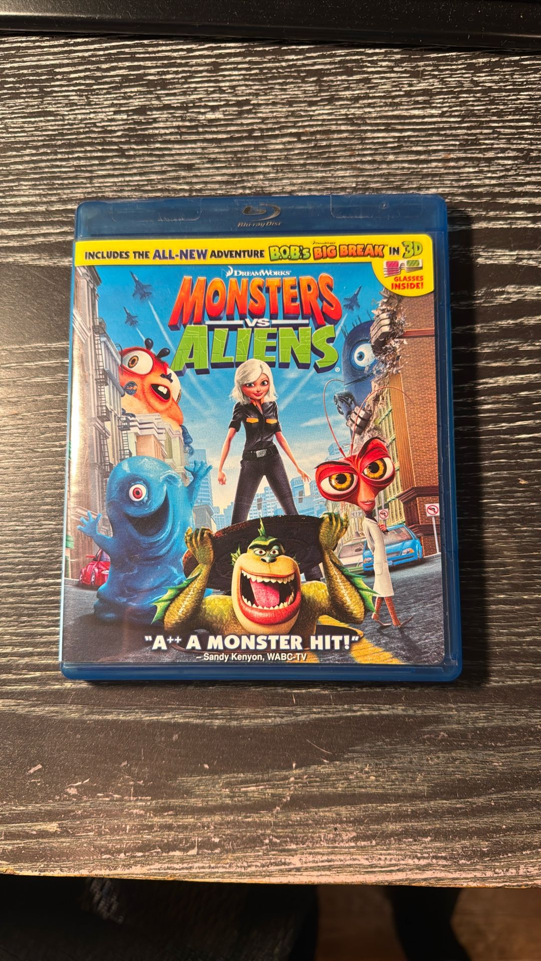 Monsters vs Aliens [Blu-ray]