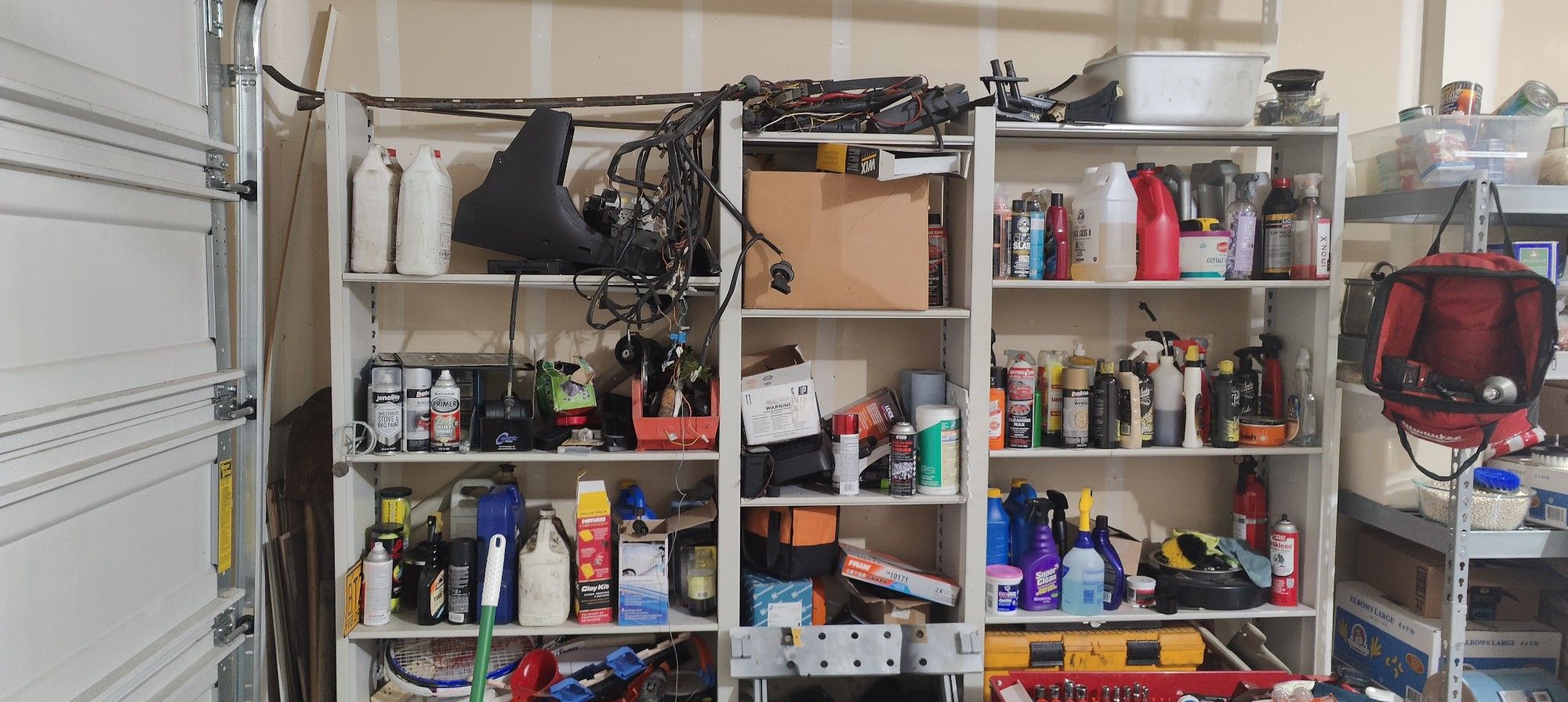 Aluminum Garage Shelves