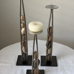 Festa & Co Iron Candlestick Holders