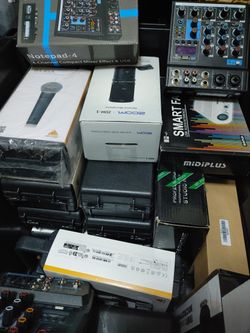 Massive Audio Collection Microphone Interfaces & More