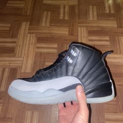 Jordan 12 Grey And Black