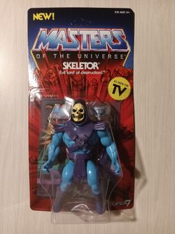 2018 Masters of the Universe unpunched Skeletor