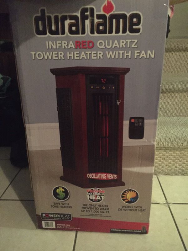 TOWER HEATER WITH FAN