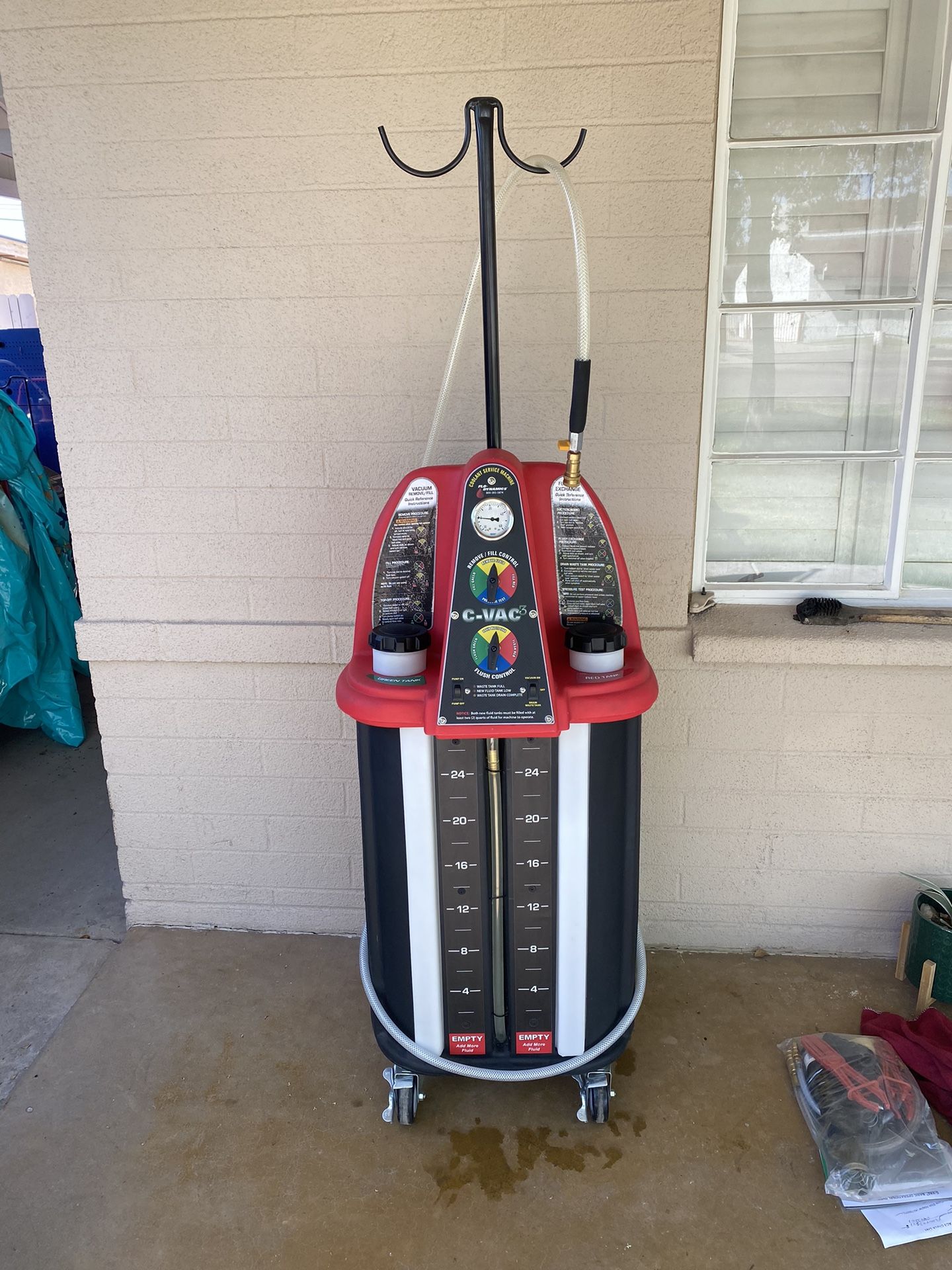 Shop Tools, New! Flo Dynamics C-Vac 3 Complete Coolant Flush Service Machine