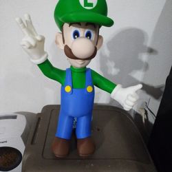 Brand New 19 Inch Tall Luigi Statue 