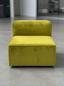 Joybird Logan Armless Chair (Royale Apple)