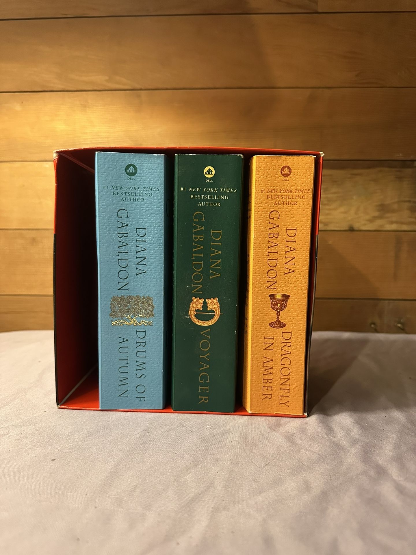 3 Of 4 "Outlander" Series Books
