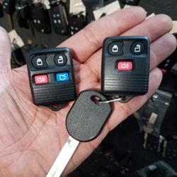 Come To Upland for $100| 1998-12 Ford Mercury Lincoln Remote & Key Copy (Escape, Taurus, Mustang, Fusion, Focus, Expedition, Navigator, Sable & more)