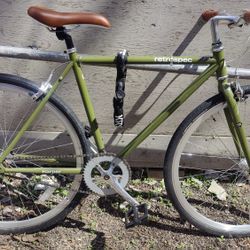 Bike, Helmet And Lock Combo