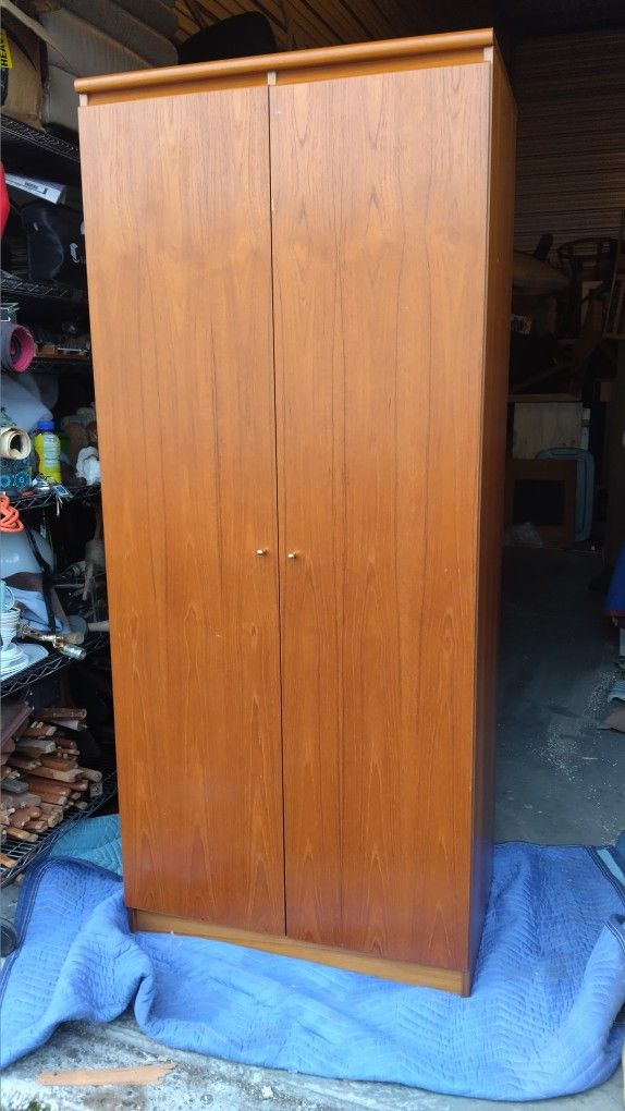 Danish Teak Armoire