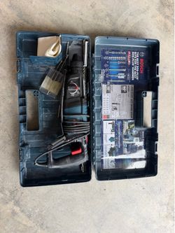Bosch Bulldog Rotary Hammer + Bosch Dust Extraction Vacuum Package – $250