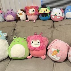 squishmallows up for sale message me for prices 