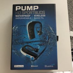 Pump Hd Sportsbuds Waterproof Wireless