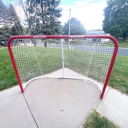 BAUER 72" PERFORMANCE STEEL HOCKEY GOAL